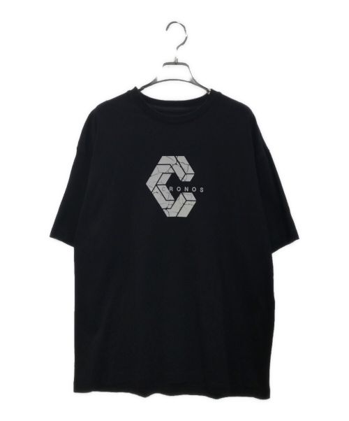 CRONOS（クロノス）CRONOS (クロノス) Tシャツ ブラック サイズ:Sの古着・服飾アイテム