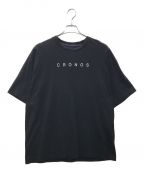 CRONOSクロノス）の古着「Tシャツ」｜ブラック