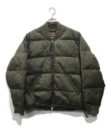 NANGA×ATMOS（ナンガ×アトモス）の古着「AURORA-TEX DOWN JACKET ダウンジャケット」｜オリーブ