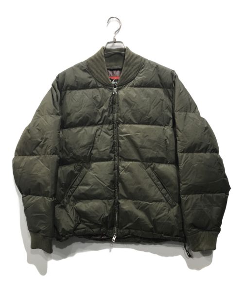 NANGA（ナンガ）NANGA (ナンガ) ATMOS (アトモス) AURORA-TEX DOWN JACKET ダウンジャケット オリーブ サイズ:Mの古着・服飾アイテム