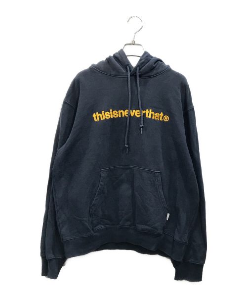 thisisneverthat（ディスイズネバーザット）thisisneverthat (ディスイズネバーザット) T-Logo Hoodie 6 colors プルオーバーパーカー ネイビー サイズ:Ｍの古着・服飾アイテム