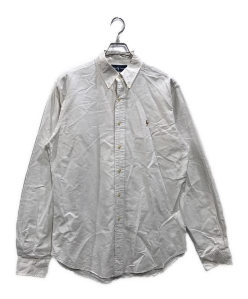 RALPH LAUREN（ラルフローレン）RALPH LAUREN (ラルフローレン) 90S ボタンダウンシャツ ホワイト サイズ:16.5の古着・服飾アイテム