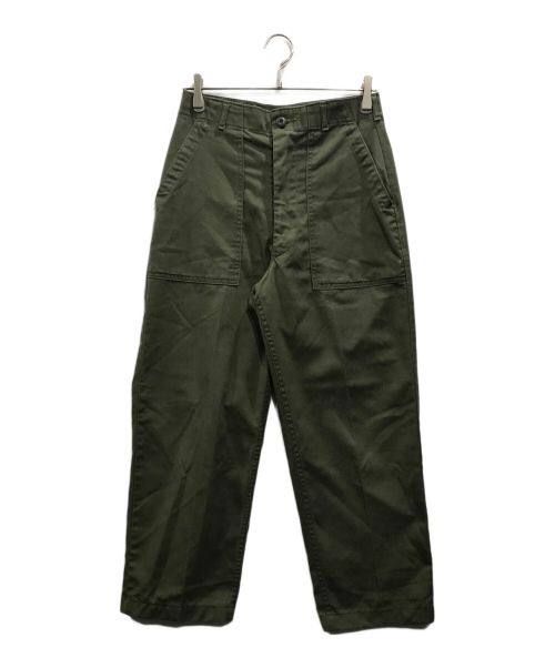 US ARMY（ユーエスアーミー）US ARMY (ユーエスアーミー) UTILITY TROUSERS ベイカーパンツ オリーブ サイズ:30の古着・服飾アイテム