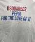 中古・古着 DSQUARED2 (ディースクエアード) PEPSI T-SHIRT ペプシTEE グレー サイズ:S：5000円