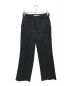 THE SHINZONE（ザ シンゾーン）の古着「CENTER PRESS PANTS」｜ブラック