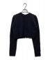 AURALEE（オーラリー）の古着「BRUSHED RASCHEL MOLE KNIT PULLOVER(ブラッシュドラッセルモールニットプルオーバー)」｜ブラック