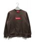 Supreme（シュプリーム）の古着「22AW BOX LOGO Crewneck Brown」｜ブラウン