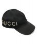 GUCCI (グッチ) LOVED ベースボールキャップ ブラック サイズ:M58：14000円