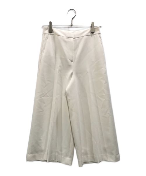 theory（セオリー）theory (セオリー) Tailor Crepe Wide Crop Pant ホワイト サイズ:00の古着・服飾アイテム