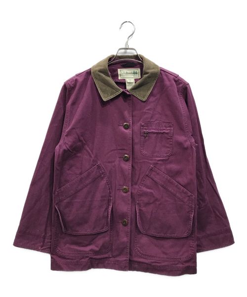 L.L.Bean（エルエルビーン）L.L.Bean (エルエルビーン) ダックハンティングジャケット パープル サイズ:Ｓの古着・服飾アイテム