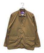 THE NORTHFACE PURPLELABELザ・ノースフェイス パープルレーベル）の古着「Midweight 65/35 Hopper Field Cardigan ホッパーフィールドカーディガン」｜ブラウン