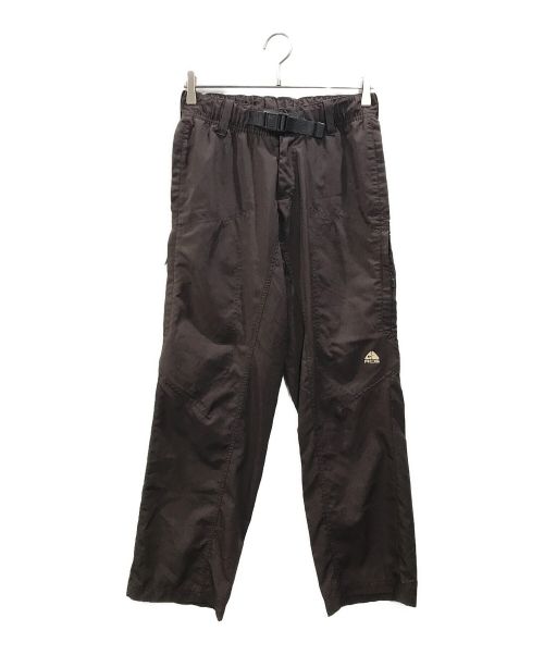 NIKE ACG（ナイキエージーシー）NIKE ACG (ナイキエージーシー) 00sパンツ ブラウン サイズ:XXSの古着・服飾アイテム