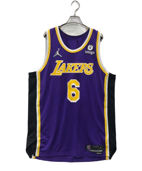 JORDAN（ジョーダン）JORDAN (ジョーダン) NBA (エヌビーエー) ゲームシャツ パープル サイズ:XLの古着・服飾アイテム