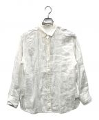 23区ニジュウサンク）の古着「LIBECO ベーシック シャツ リネンシャツ」｜ホワイト
