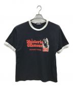 Hysteric Glamourヒステリックグラマー）の古着「UNTAMED YOUTH(アンテイムドユース) 23SS Tシャツ」｜ブラック