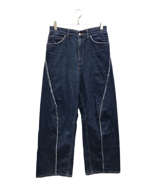 jieda（ジエダ）jieda (ジエダ) USED LOOSE FIT JEANS(ユーズドルーズフィットジーンズ)デニムパンツ ブルー サイズ:2の古着・服飾アイテム