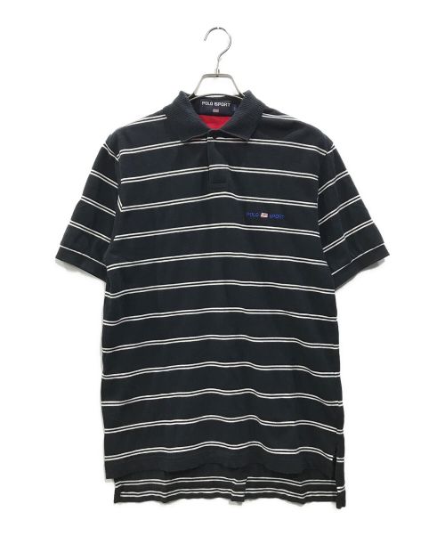 POLO SPORT（ポロスポーツ）POLO SPORT (ポロスポーツ) ポロシャツ ブラック サイズ:Lの古着・服飾アイテム