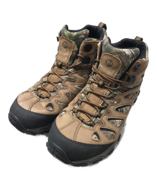 MERRELL（メレル）MERRELL (メレル) トレッキングシューズ ブラウン サイズ:US12の古着・服飾アイテム