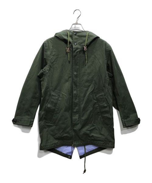 nanamica（ナナミカ）nanamica (ナナミカ) GORE-TEX Shell Coat グリーン サイズ:Ｓの古着・服飾アイテム