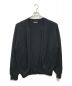 AURALEE（オーラリー）の古着「SUPER HARD TWIST RIB KNIT CARDIGAN リブニットカーディガン」｜ブラック