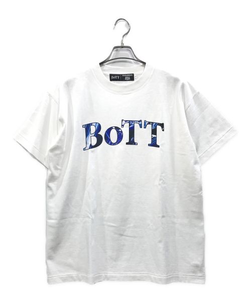 BoTT（ボット）BoTT (ボット) MEGURU OG Logo Tee ホワイト サイズ:Lの古着・服飾アイテム