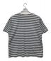 nanamica (ナナミカ) COOLMAX St. Jersey Tee ボーダーTシャツ ホワイト×ネイビー サイズ:L：4480円