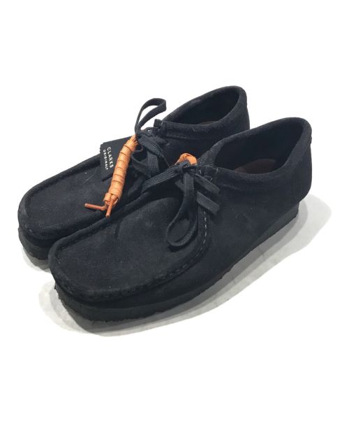 CLARKS（クラークス）CLARKS (クラークス) Wallabeeモカシンシューズ ブラック サイズ:7の古着・服飾アイテム