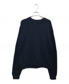 CINCHシンチ）の古着「Oblada WILLIAM COTTON KNIT クルーネックニット」｜ネイビー