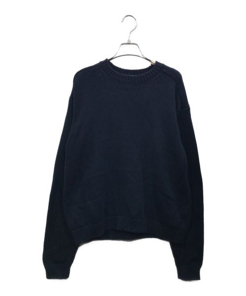 CINCH（シンチ）CINCH (シンチ) Oblada WILLIAM COTTON KNIT クルーネックニット ネイビー サイズ:Freeの古着・服飾アイテム