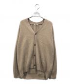 AURALEEオーラリー）の古着「BABY CASHMERE KNIT CARDIGAN ニットカーディガン」｜ブラウン