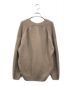 AURALEE (オーラリー) BABY CASHMERE KNIT CARDIGAN ニットカーディガン ブラウン サイズ:1：30000円