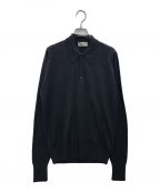 JOHN SMEDLEYジョンスメドレー）の古着「EASY FIT DORSET SHIRT FC」｜ネイビー