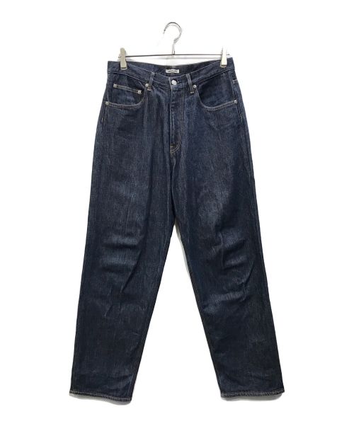 AURALEE（オーラリー）AURALEE (オーラリー) HARD TWIST DENIM WIDE PANTS インディゴ サイズ:32の古着・服飾アイテム