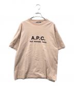 A.P.C.アーペーセー）の古着「ロゴTEE」｜ピンク