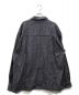 BoTT (ボット) Zip Up Flannel Shirt ネイビー サイズ:XXL：15000円