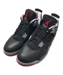 NIKE（ナイキ）の古着「AIR JORDAN4 RETRO "Reimagined"」｜ブラック×レッド