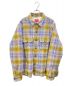 Supreme（シュプリーム）の古着「22AW shearling lined flannel shirt フランネルシャツ」｜ブラウン×パープル