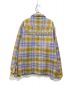 Supreme (シュプリーム) 22AW shearling lined flannel shirt フランネルシャツ ブラウン×パープル サイズ:L：14000円