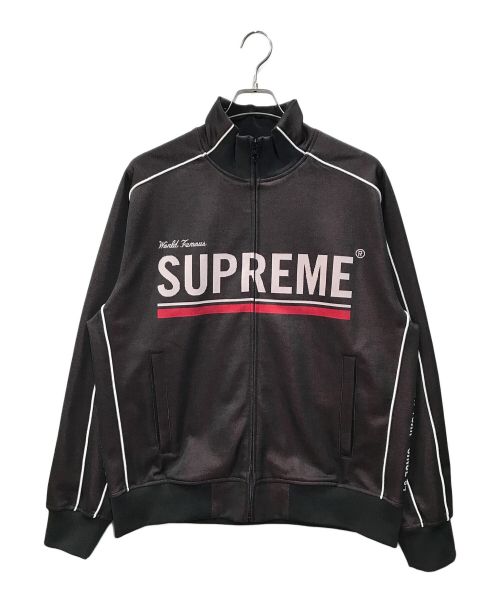 SUPREME（シュプリーム）SUPREME (シュプリーム) World Famous Jacquard Jacket ブラウン サイズ:Lの古着・服飾アイテム