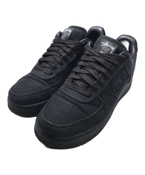 NIKE（ナイキ）NIKE (ナイキ) stussy (ステューシー) Air Force 1 Low ブラック サイズ:27㎝の古着・服飾アイテム