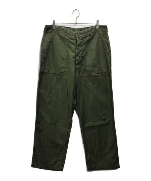 US ARMY（ユーエスアーミー）US ARMY (ユーエスアーミー) 60s Baker Pants Type1 オリーブ サイズ:36の古着・服飾アイテム