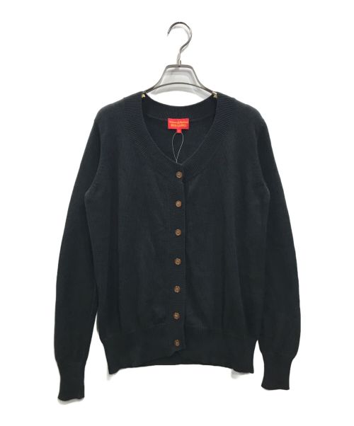 Vivienne Westwood RED LABEL（ヴィヴィアンウエストウッドレッドレーベル）Vivienne Westwood RED LABEL (ヴィヴィアンウエストウッドレッドレーベル) ニットカーディガン ブラック サイズ:2 未使用品の古着・服飾アイテム