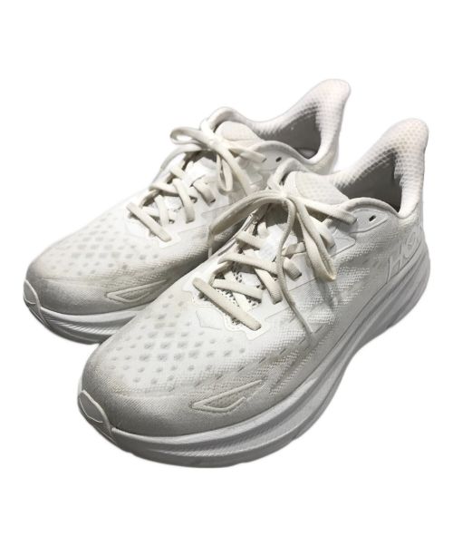 HOKAONEONE（ホカオネオネ）HOKAONEONE (ホカオネオネ) クリフトン 9 CLIFTON 9ローカットスニーカー ホワイト サイズ:27㎝の古着・服飾アイテム