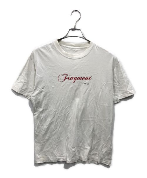 sacai（サカイ）sacai (サカイ) FRAGMENTS (フラグメント) NOT TEE ホワイト サイズ:２の古着・服飾アイテム