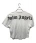 Palm Angels (パーム エンジェルス) LOGO OVER TEE ホワイト サイズ:XS：11000円