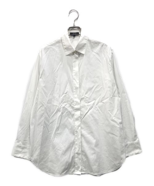 theory（セオリー）theory (セオリー) Cotton Shirting Boat NK VOL SH ホワイト サイズ:Sの古着・服飾アイテム