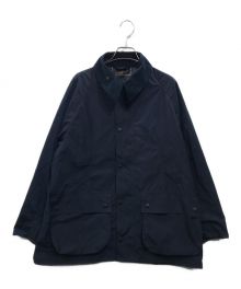 Barbour（バブアー）の古着「ピーチスキンコート」｜ネイビー