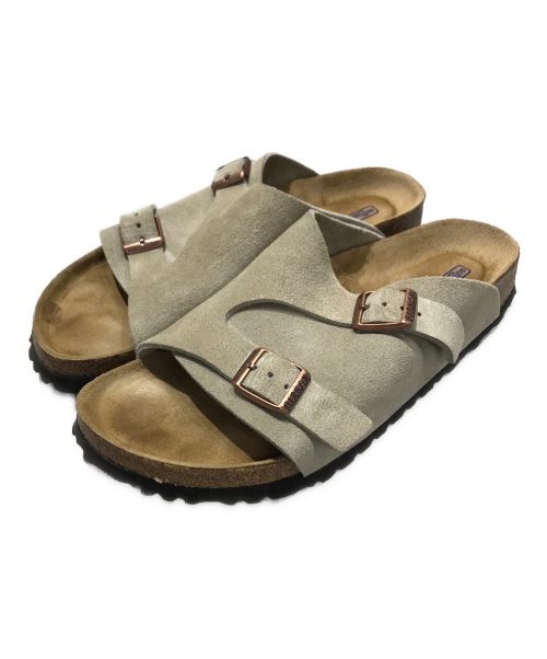 BIRKENSTOCK（ビルケンシュトック）BIRKENSTOCK (ビルケンシュトック) ZURICH ベージュ サイズ:39の古着・服飾アイテム