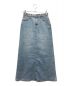 theory（セオリー）の古着「Classic ST Denim Maxi ST Skirt J」｜インディゴ