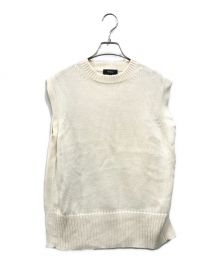 theory（セオリー）の古着「Inspire Mock NK Vest」｜ホワイト